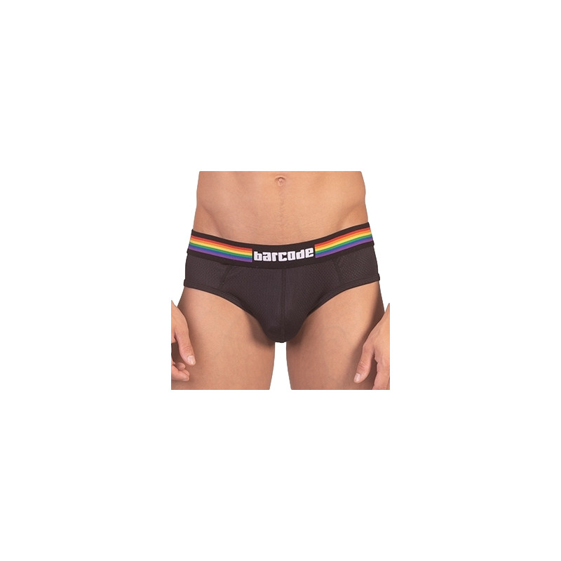 Barcode Berlin Backless PRIDE Noir